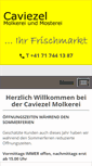 Mobile Screenshot of molkicaviezel.ch